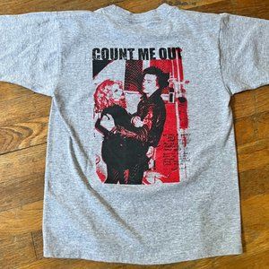 Count Me Out Vintage 1999 T-shirt Few and Far Between (Sid& Nancy) Youth 14-16